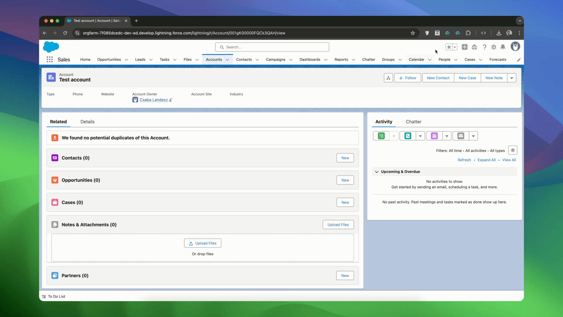 SFPrelodr Chrome Extension Demo